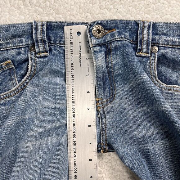 Roxy Sunset Beach Flare Jeans Women’s 7 (31x31) Blue Y2K Boho Western Rodeo Surf - Picture 12 of 14